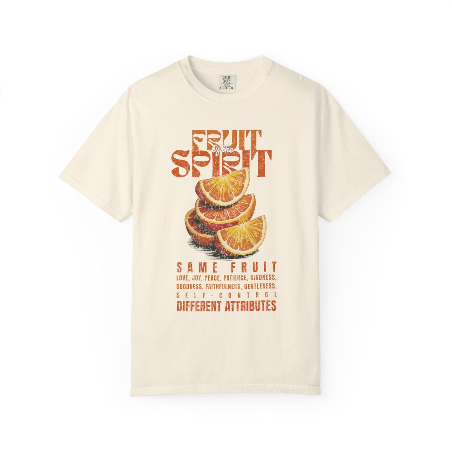 Fruit of the Spirit, Galatians 5:22-23 Tee - Ivory