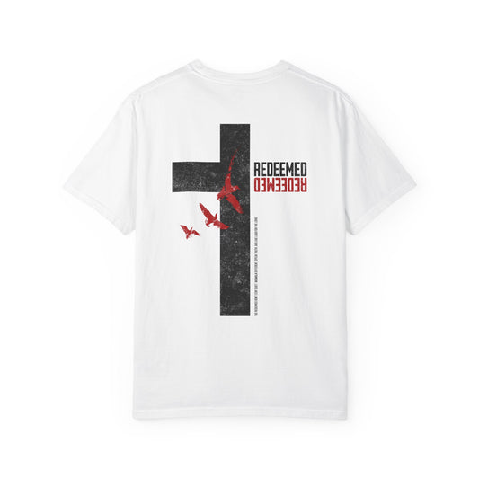 Redeemed/Cross Tee - White
