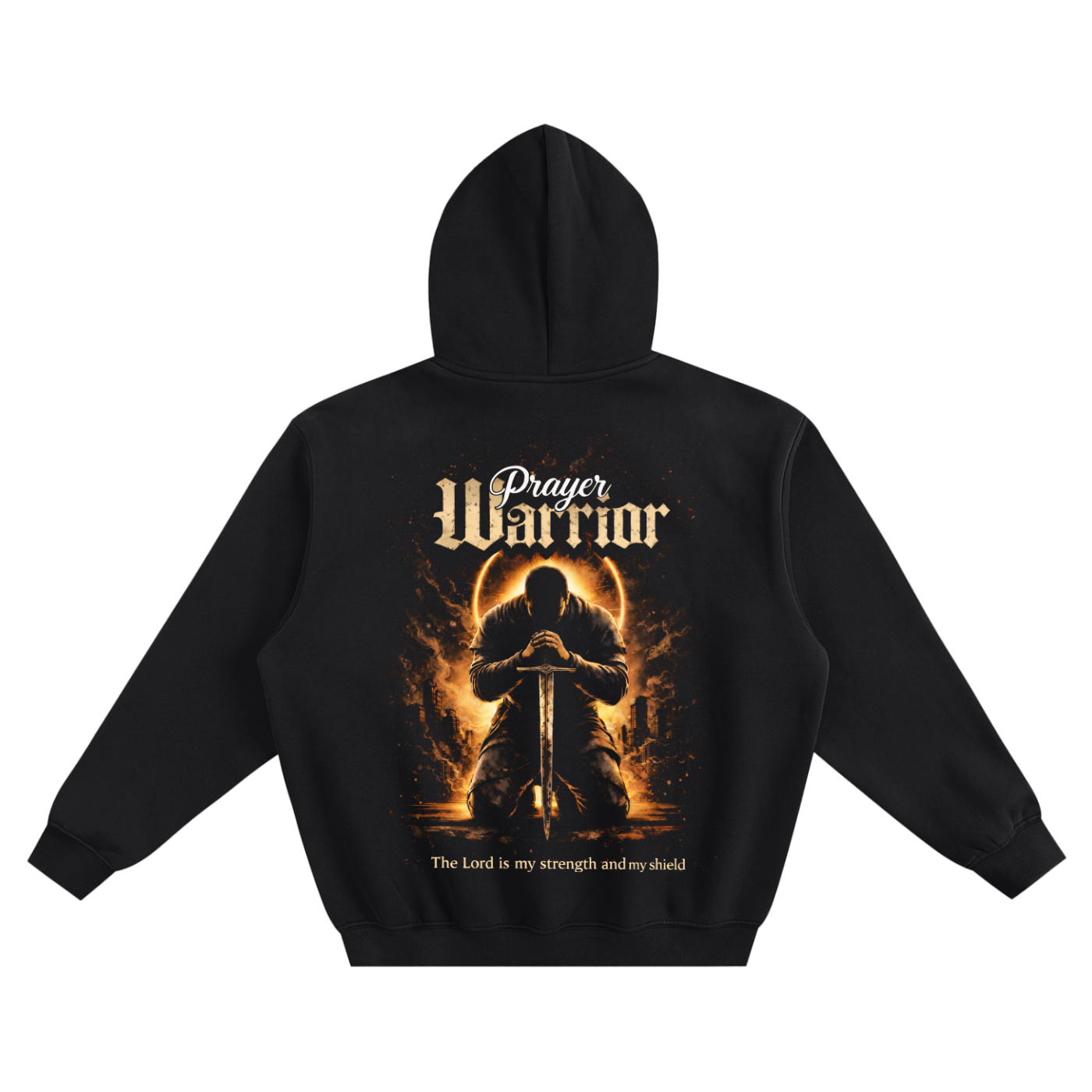 Prayer Warrior (Male) Hoodie