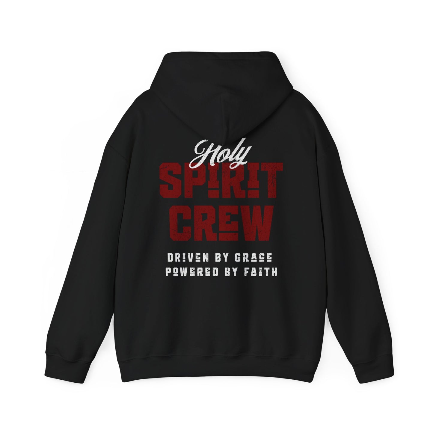 Holy Spirit Crew Hoodie - Black