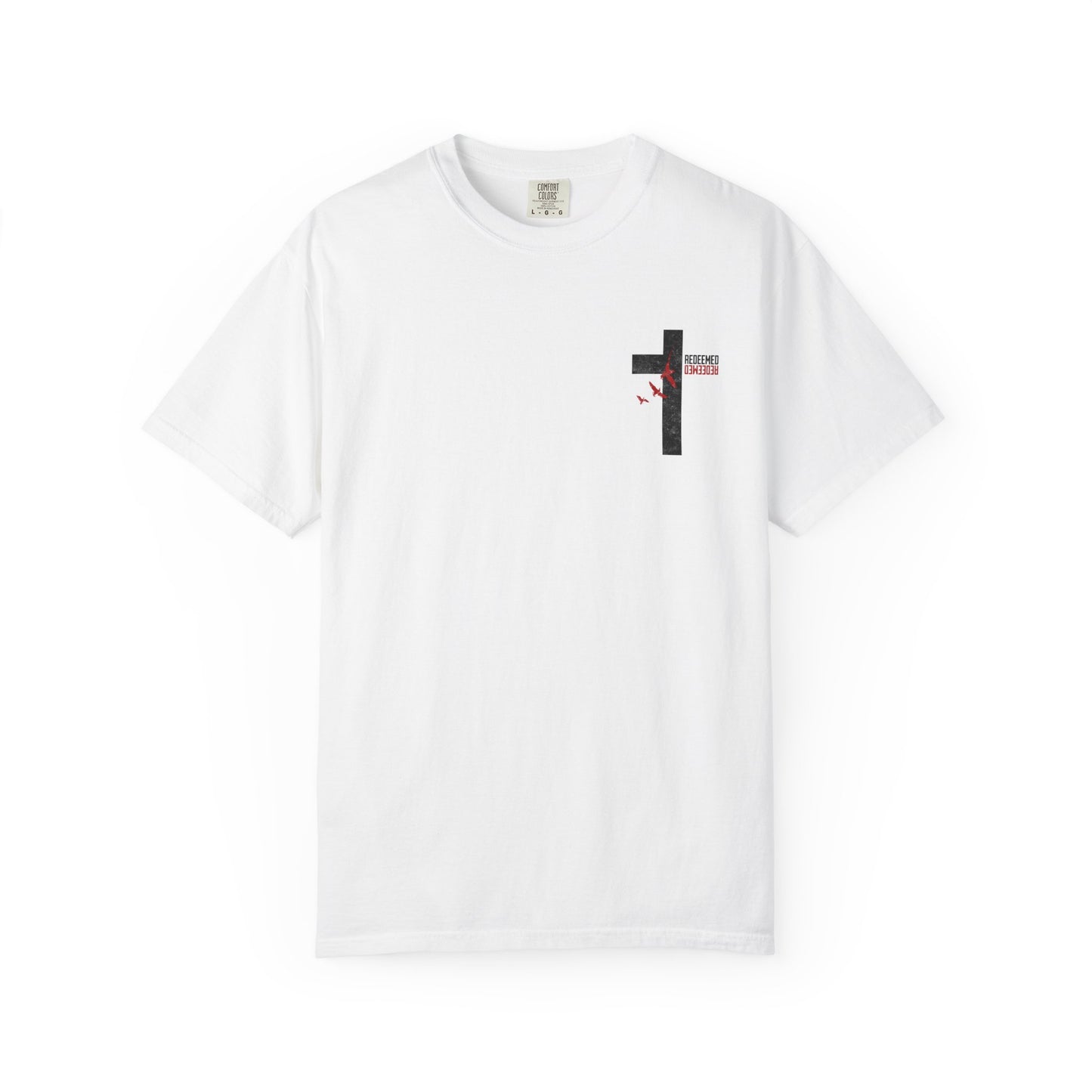 Redeemed/Cross Tee - White