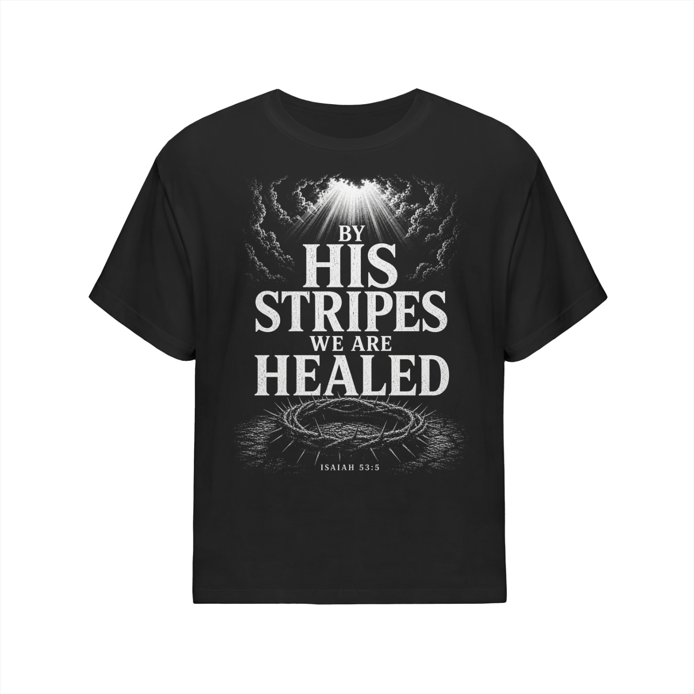 By His Stripes Oversized Cotton T-Shirt