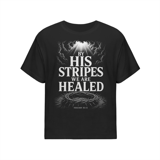 By His Stripes Oversized Cotton T-Shirt