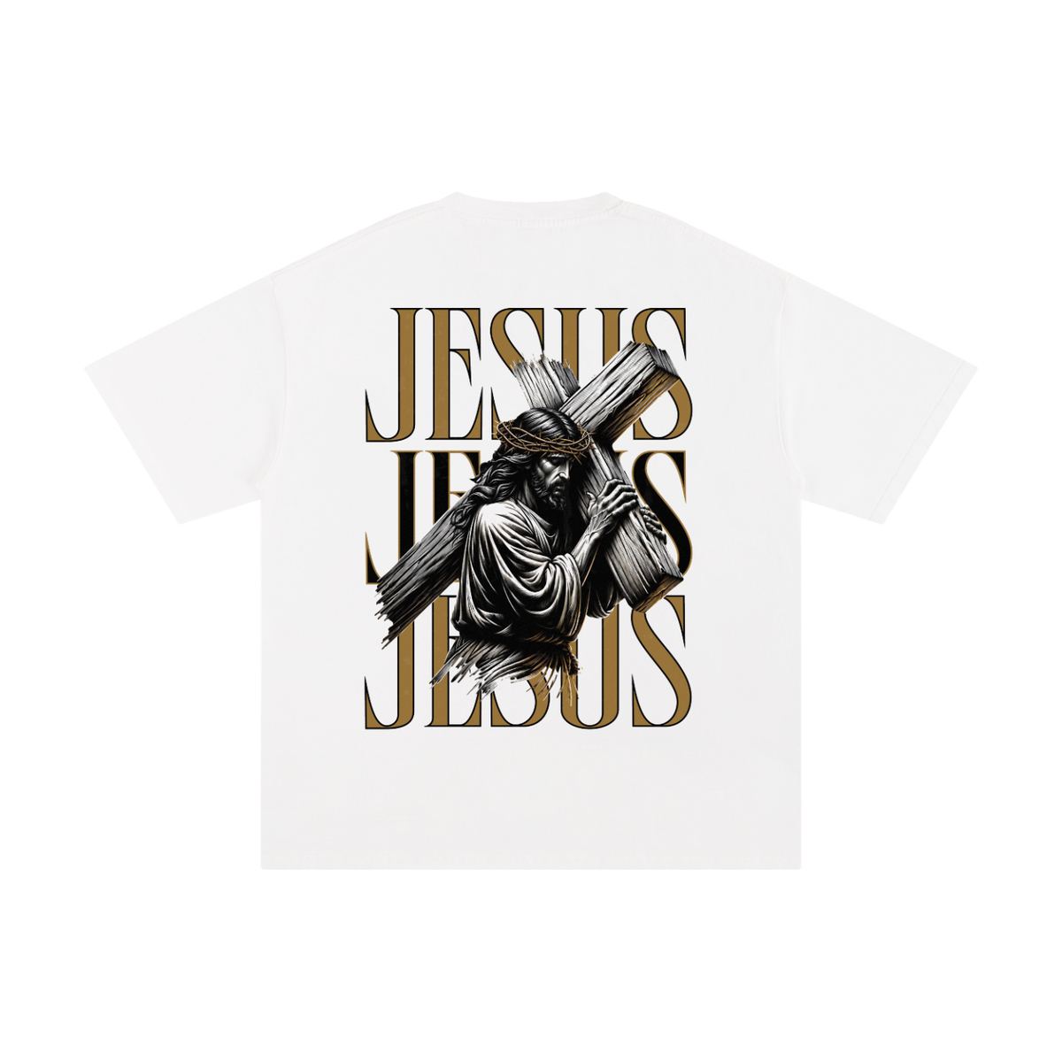 Jesus, The Way, The Truth, The Life Unisex Pure Cotton T-Shirt - White